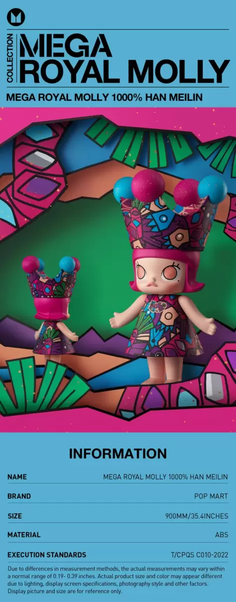 MEGA ROYAL MOLLY 1000% HAN MEILIN MEGA ROYAL MOLLY 1000% HAN MEILIN
