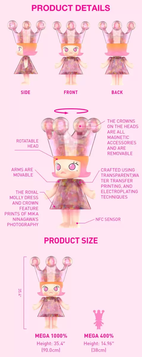 MEGA ROYAL MOLLY 1000% MIKA NINAGAWA MEGA ROYAL MOLLY 1000% MIKA NINAGAWA