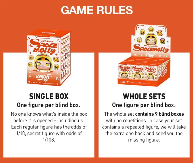 MEGA SPACE MOLLY 100% × Emoji™ Series