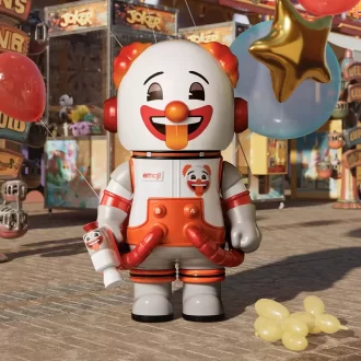 MEGA SPACE MOLLY 100% × Emoji™ Series