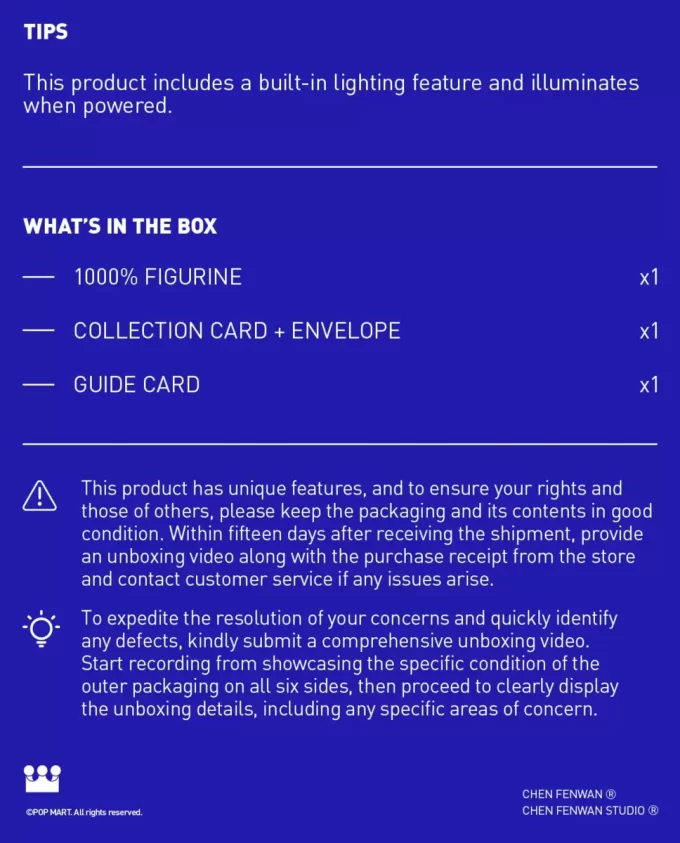 MEGA SPACE MOLLY 1000% CHEN FENWAN