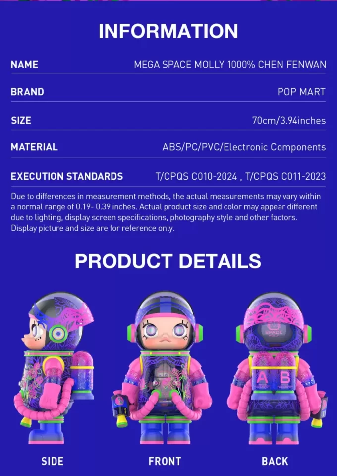 MEGA SPACE MOLLY 1000% CHEN FENWAN