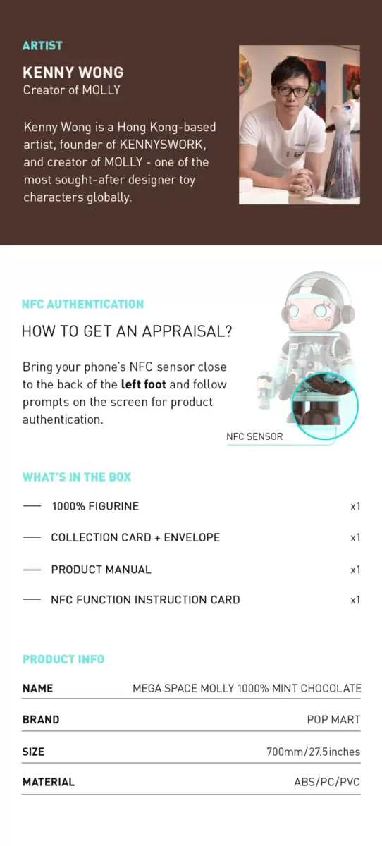 MEGA SPACE MOLLY 1000% Mint Chocolate MEGA SPACE MOLLY 1000% Mint Chocolate