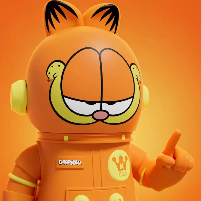 MEGA SPACE MOLLY 400% Garfield MEGA SPACE MOLLY 400% Garfield