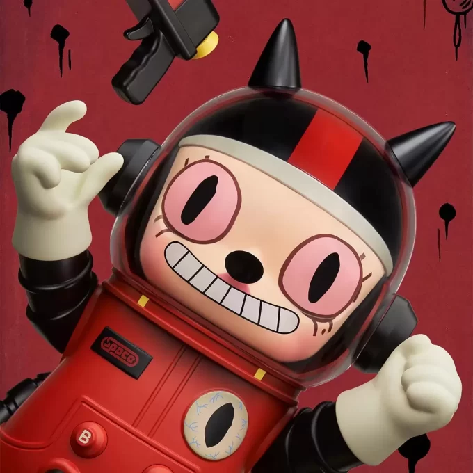 MEGA SPACE MOLLY 400% Gary Baseman