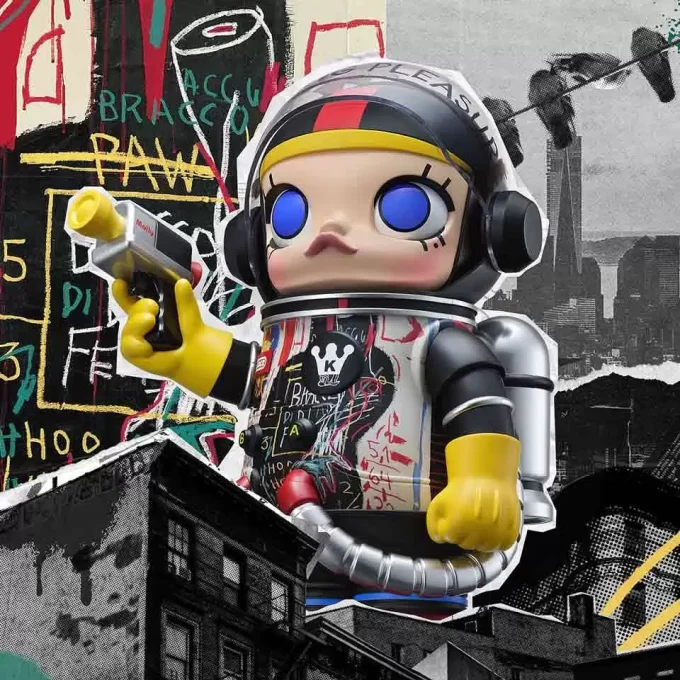 MEGA SPACE MOLLY 400% Jean-Michel Basquiat MEGA SPACE MOLLY 400% Jean-Michel Basquiat