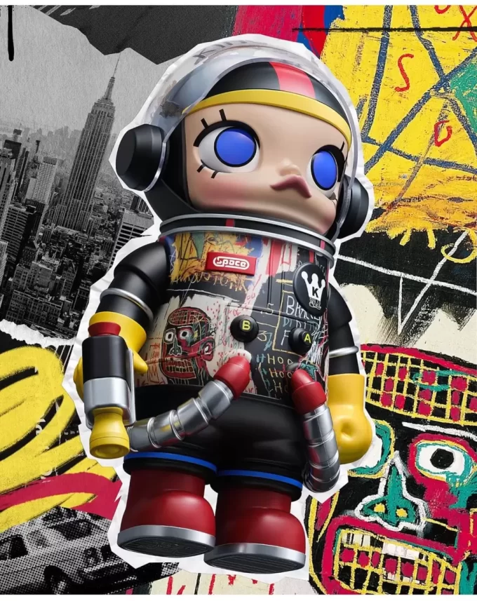 MEGA SPACE MOLLY 400% Jean-Michel Basquiat MEGA SPACE MOLLY 400% Jean-Michel Basquiat