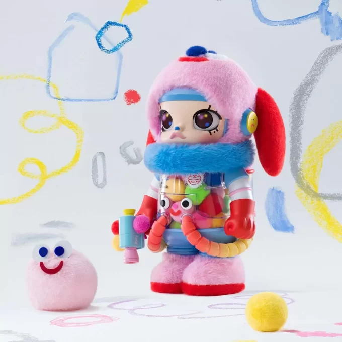 MEGA SPACE MOLLY 400% Jon Burgerman MEGA SPACE MOLLY 400% Jon Burgerman