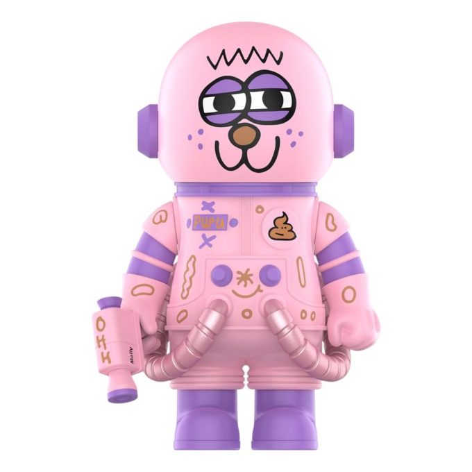 Mega Space Molly 400% Jon Burgerman Space Cadets “Pupu”