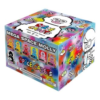 Mega Space Molly 400% Jon Burgerman Space Cadets Sealed Cases (6 Blind Boxes)