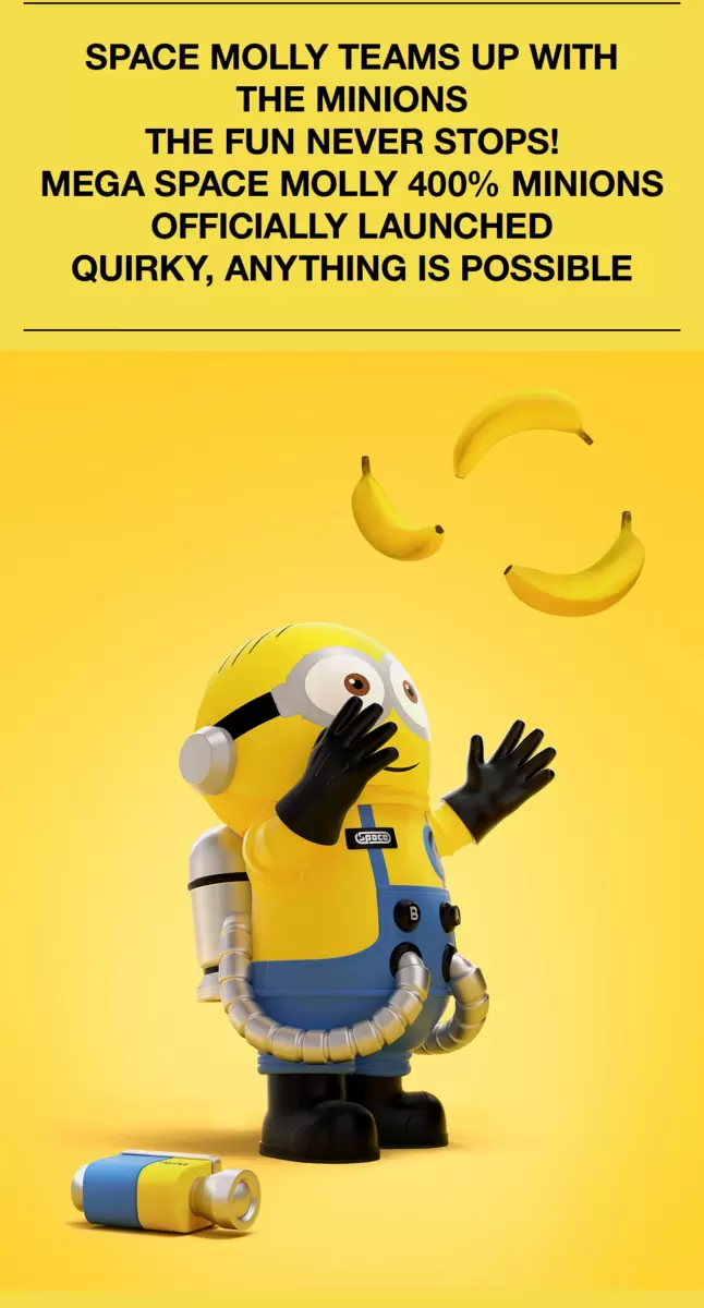 MEGA SPACE MOLLY 400% Minions MEGA SPACE MOLLY 400% Minions