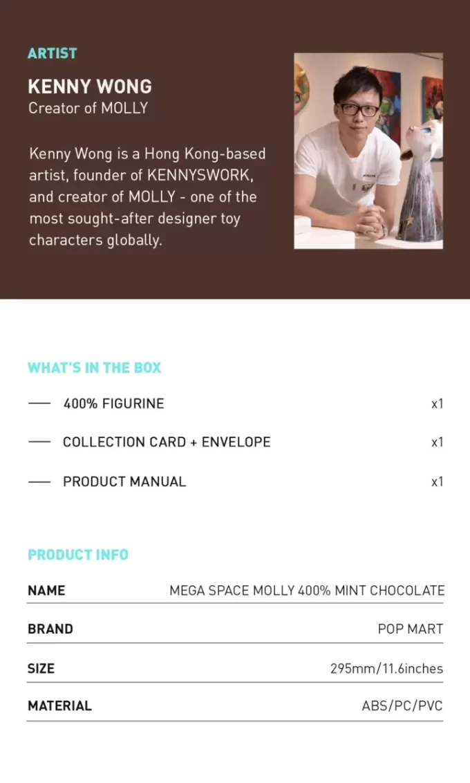 MEGA SPACE MOLLY 400% Mint Chocolate