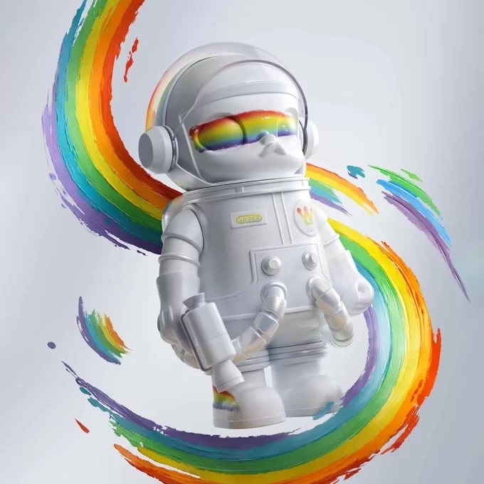 MEGA SPACE MOLLY 400% Rainbow