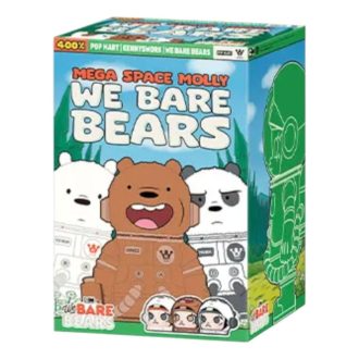 Mega Space Molly 400% We Bare Bears Sealed Case (1 Blind Box)
