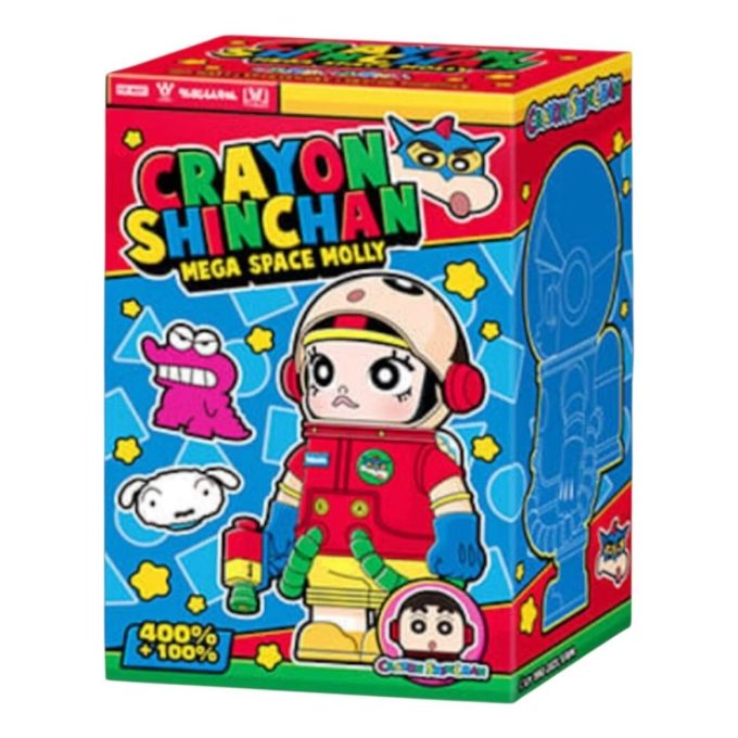 Mega Space Molly Crayon Shinchan Blind Box 100% & 400% Set (1 Blind Box)