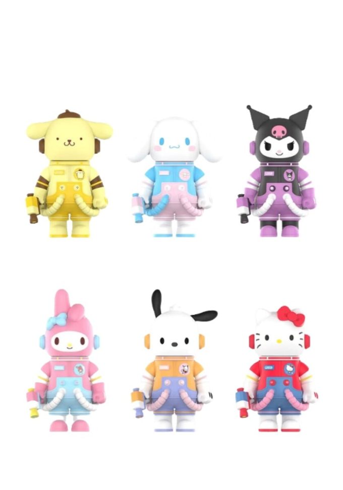 Mega Space Molly Sanrio Characters 400% Sealed Case (6 Blind Boxes)