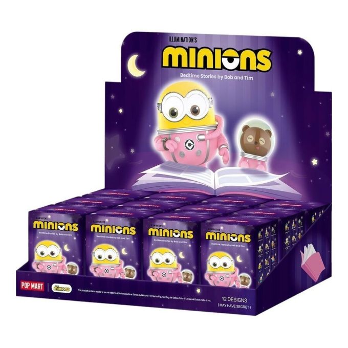 Minions Bedtime Stories by Bob and Tim Figures Sealed Case (12 Blind Boxes)