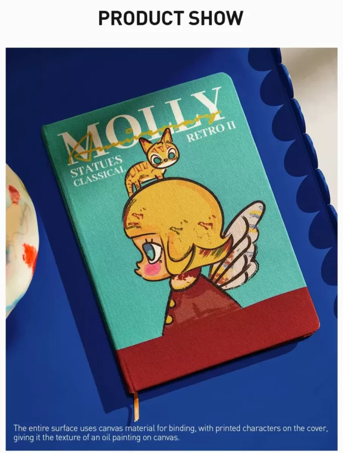 MOLLY Anniversary Statues Classical Retro 2 Series-Notebook