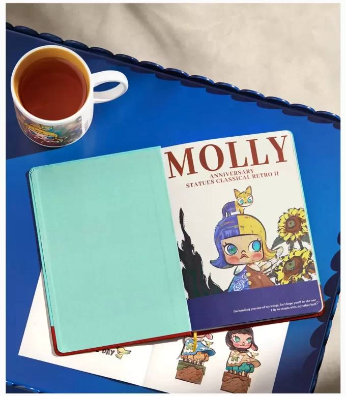 MOLLY Anniversary Statues Classical Retro 2 Series-Notebook