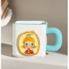 MOLLY Anniversary Statues Classical Retro 2 Series-Picture Frame Cup