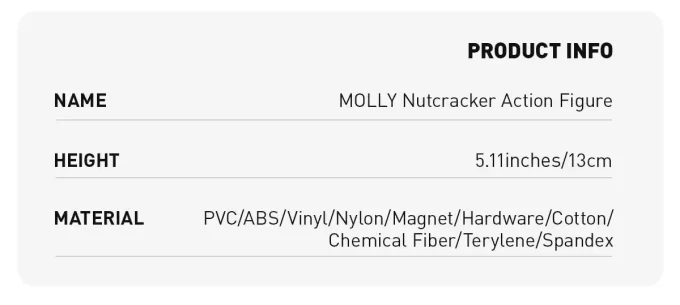 MOLLY Nutcracker Action Figure