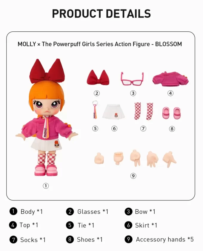 MOLLY × The Powerpuff Girls Series Action Figure