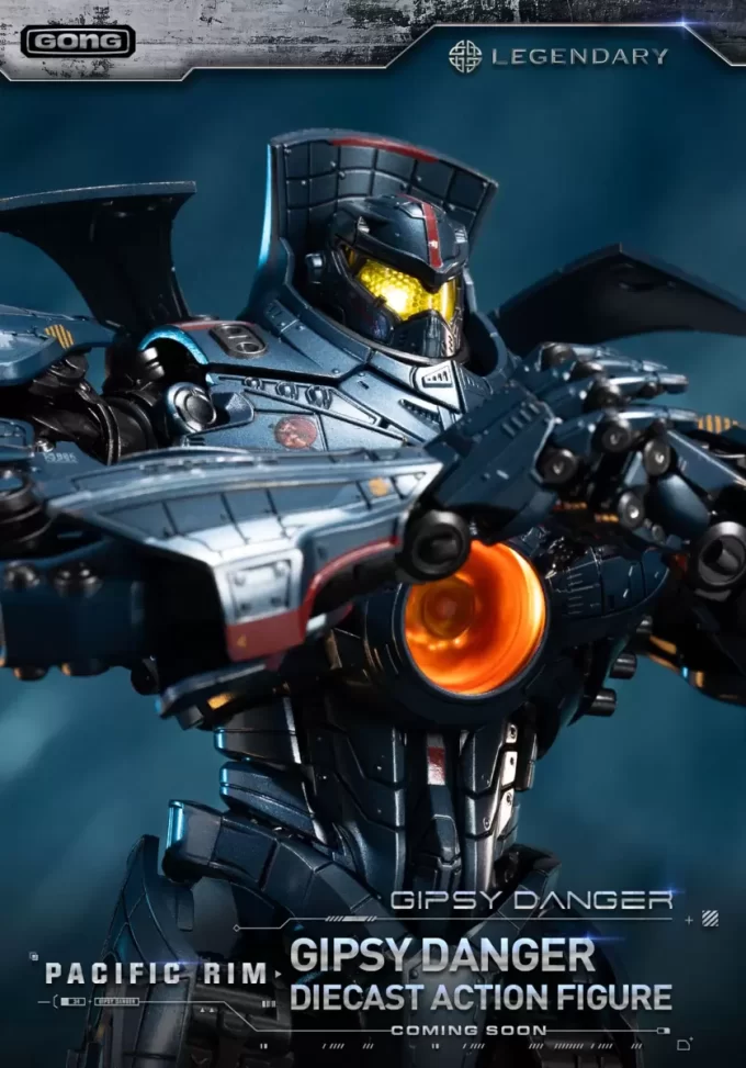 Pacific Rim: Gipsy Danger Diecast Action Figure