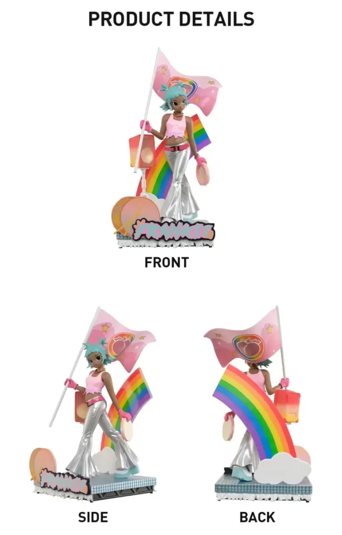 Peach Riot Rainbow Riot Figurine-Frankie