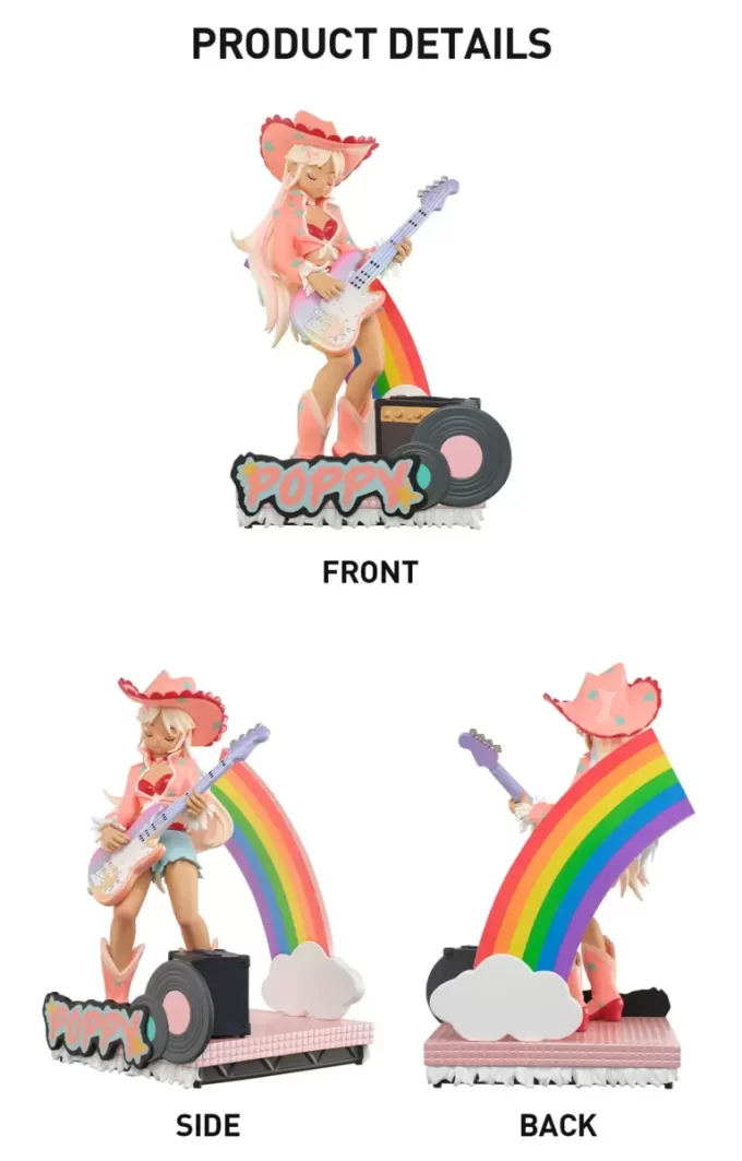 Peach Riot Rainbow Riot Figurine-Poppy
