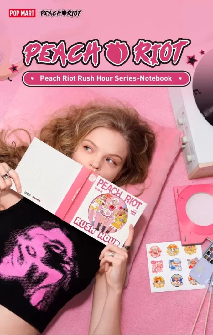 Peach Riot Rush Hour Series-Notebook