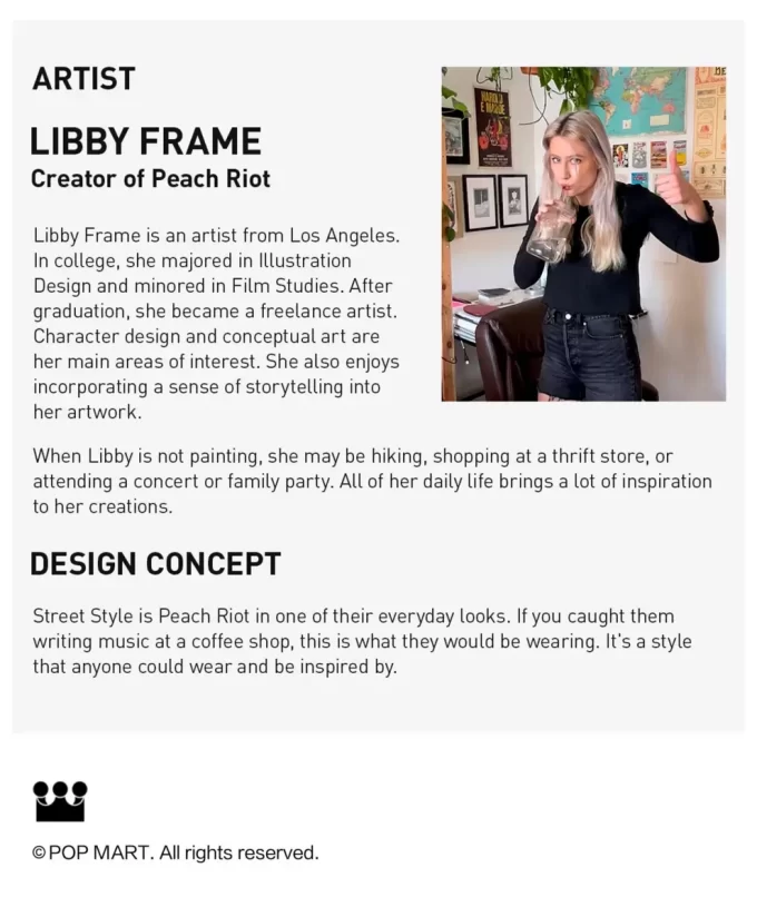 Peach Riot Street Style Figures