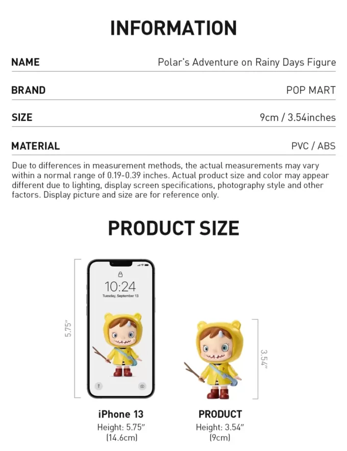 Polar’s Adventure On Rainy Days Figure