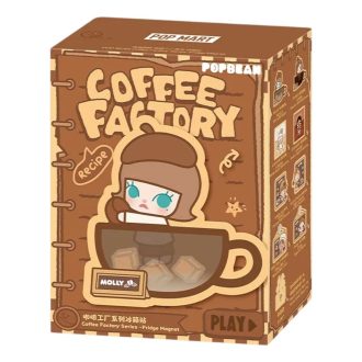 Pop Bean Coffee Factory Fridge Magnet Sealed Case (1 Blind Box)