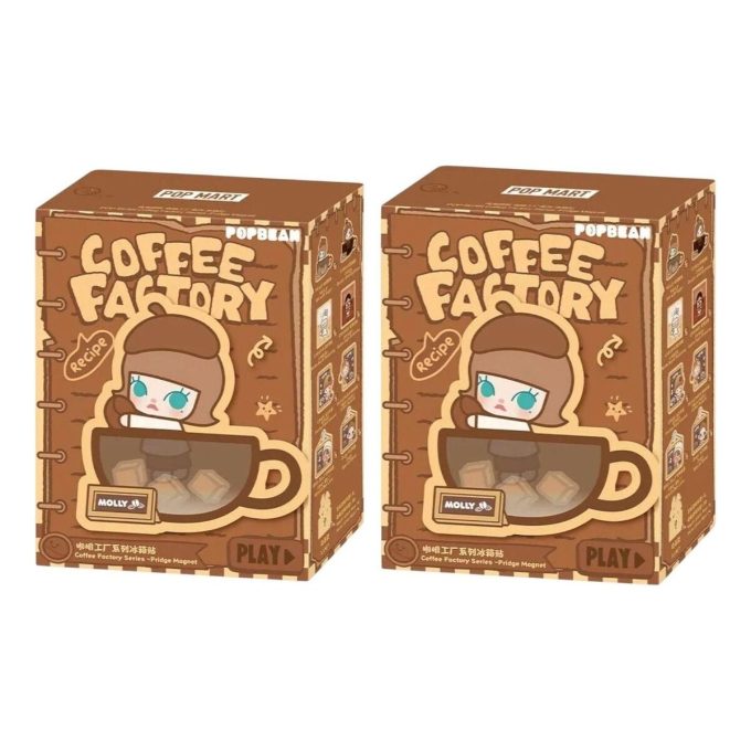 Pop Bean Coffee Factory Fridge Magnet Sealed Case (2 Blind Boxes)