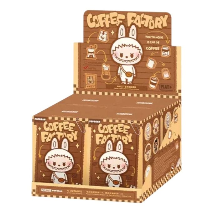 Pop Bean Coffee Factory Plush Pendant Sealed Case (4 Blind Boxes)