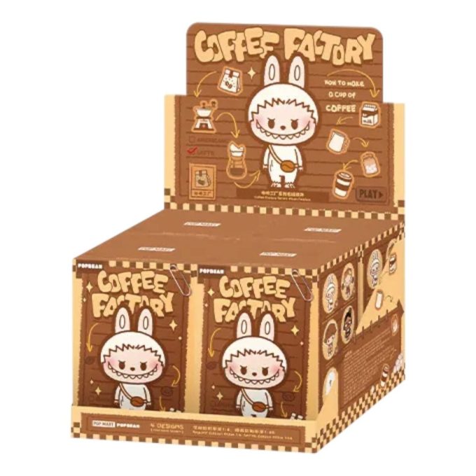 Pop Bean Coffee Factory Plush Pendant Sealed Case (4 Blind Boxes)
