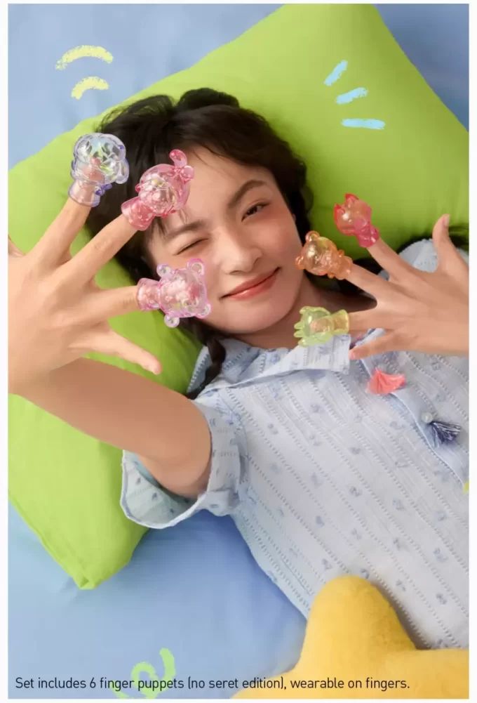 POP BEAN Pajama Hand Puppet Series Box Set