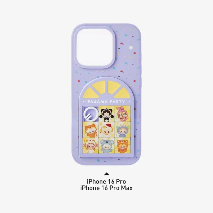 POP BEAN Pajama Party Sliding Hole Phone Case
