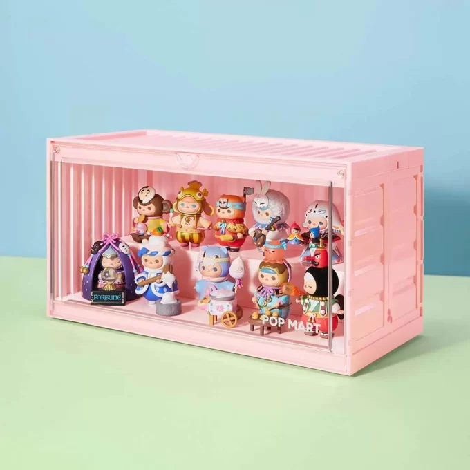 POP MART Luminous Display Container (White & Yellow & Pink)