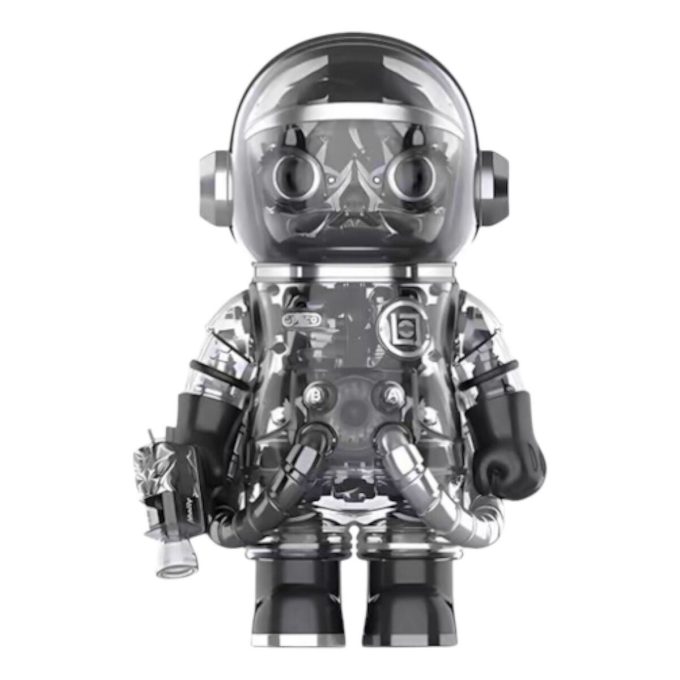 Pop Mart x CLOT Mega Space Molly Black Alienegra Set 400%