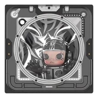 Pop Mart x CLOT Mega Space Molly Black Alienegra Single Stereoscopic Picture