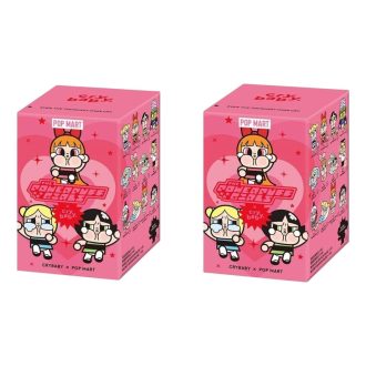 Pop Mart x Powerpuff Girls CryBaby Vinyl Figures Sealed Case (2 Blind Boxes)