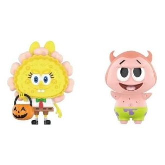 Pop Mart x Spongebob The Monsters Labubu “Jack O Lantern and Patrick Star x YAYA”