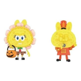 Pop Mart x Spongebob The Monsters Labubu “Jack O Lantern and Singer”