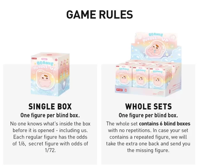 PUCKY BEANIE BUBBLE UP SERIES-Plush Pendant Blind Box