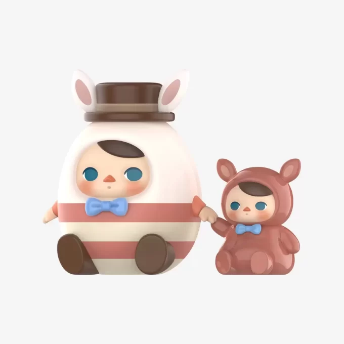 PUCKY Egg Bunny Figure