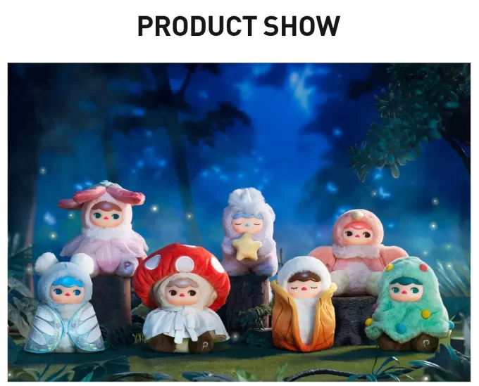 PUCKY Forest Party Series-Vinyl Plush Pendant Blind Box PUCKY Forest Party Series-Vinyl Plush Pendant Blind Box