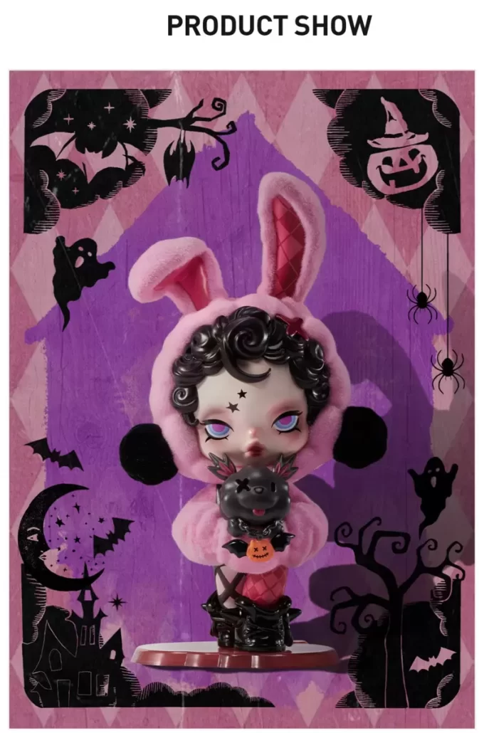 SKULLPANDA Bunny Or Doggy Figure