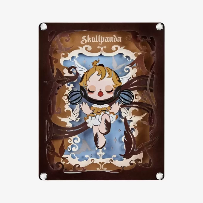 SKULLPANDA Image Of Reality Series-Papercraft Lamp (Colored Ver.)