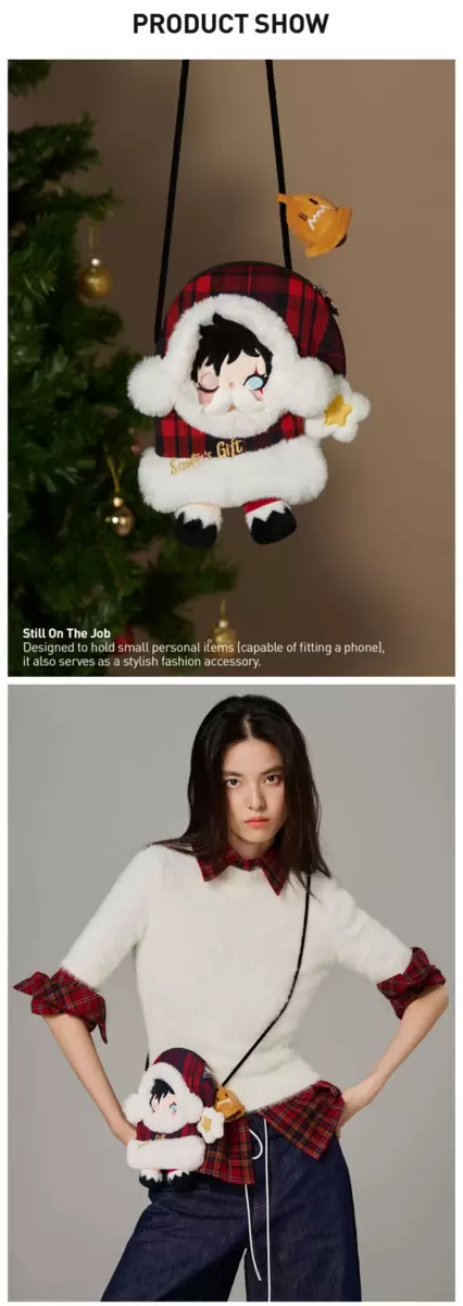 SKULLPANDA Tell Me What You Want Series Crossbody Bag SKULLPANDA Tell Me What You Want Series Crossbody Bag